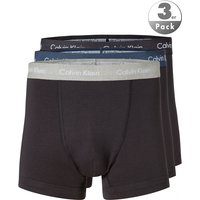 Calvin Klein Underwear Herren Trunks schwarz Baumwolle unifarben von Calvin Klein Underwear
