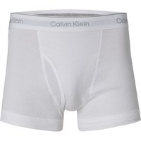 Calvin Klein Underwear Herren Trunks weiß Baumwolle unifarben Calvin Klein Underwear Herren Trunks weiß Baumwolle unifarben von Calvin Klein Underwear