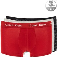 Calvin Klein Underwear Herren Trunks grau Baumwolle & Mix unifarben Calvin Klein Underwear Herren Trunks grau Baumwolle & Mix unifarben von Calvin Klein Underwear