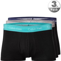 Calvin Klein Underwear Herren Trunks schwarz Baumwolle & Mix unifarben Calvin Klein Underwear Herren Trunks schwarz Baumwolle & Mix unifarben von Calvin Klein Underwear