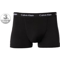 Calvin Klein Underwear Herren Trunks schwarz Baumwolle & Mix unifarben von Calvin Klein Underwear