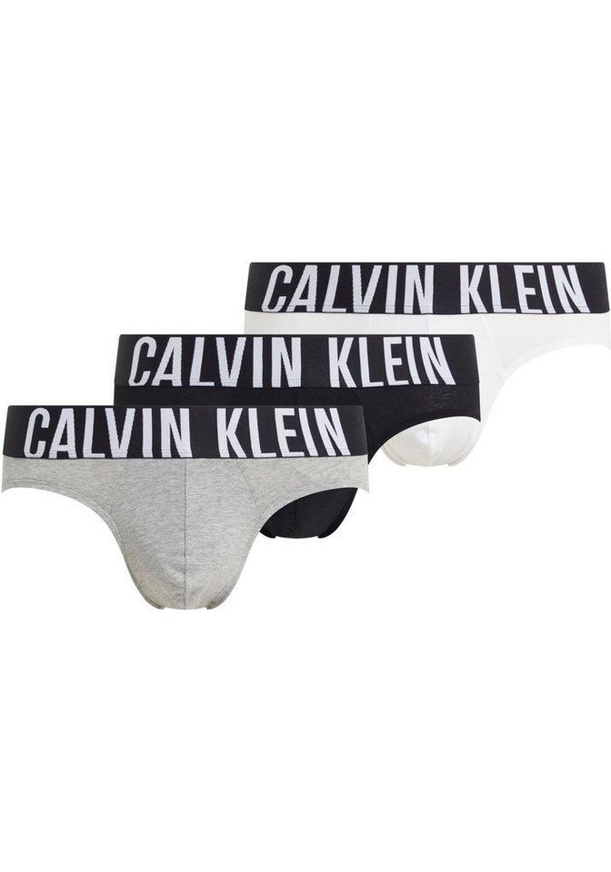 Calvin Klein Underwear Hipster HIP BRIEF 3PK (Packung, 3-St., 3er) mit Logo-Stretchbund von Calvin Klein Underwear