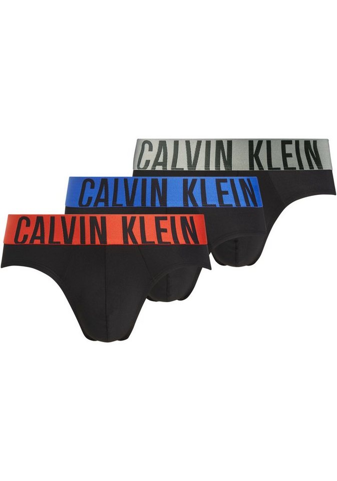 Calvin Klein Underwear Hipster HIP BRIEF 3PK (Packung, 3-St., 3er) mit Logo-Stretchbund von Calvin Klein Underwear