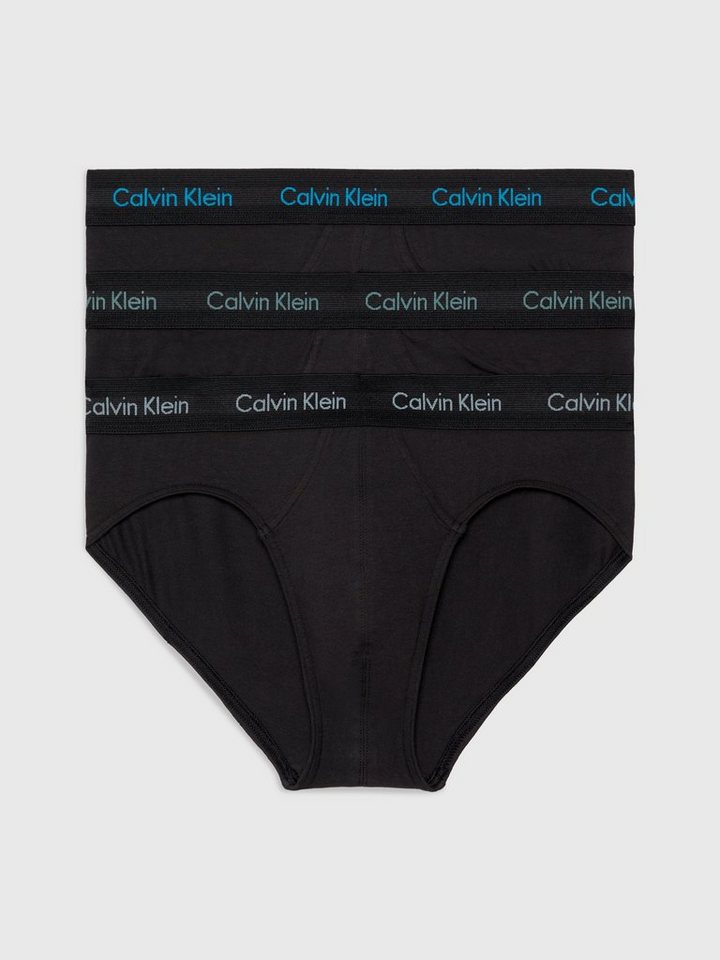 Calvin Klein Underwear Hipster HIP BRIEF 3PK (Packung, 3-St., 3er-Pack) mit Logo-Elastikbund von Calvin Klein Underwear