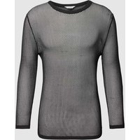 Calvin Klein Underwear Longsleeve mit Lochmuster in Black, Größe L von Calvin Klein Underwear