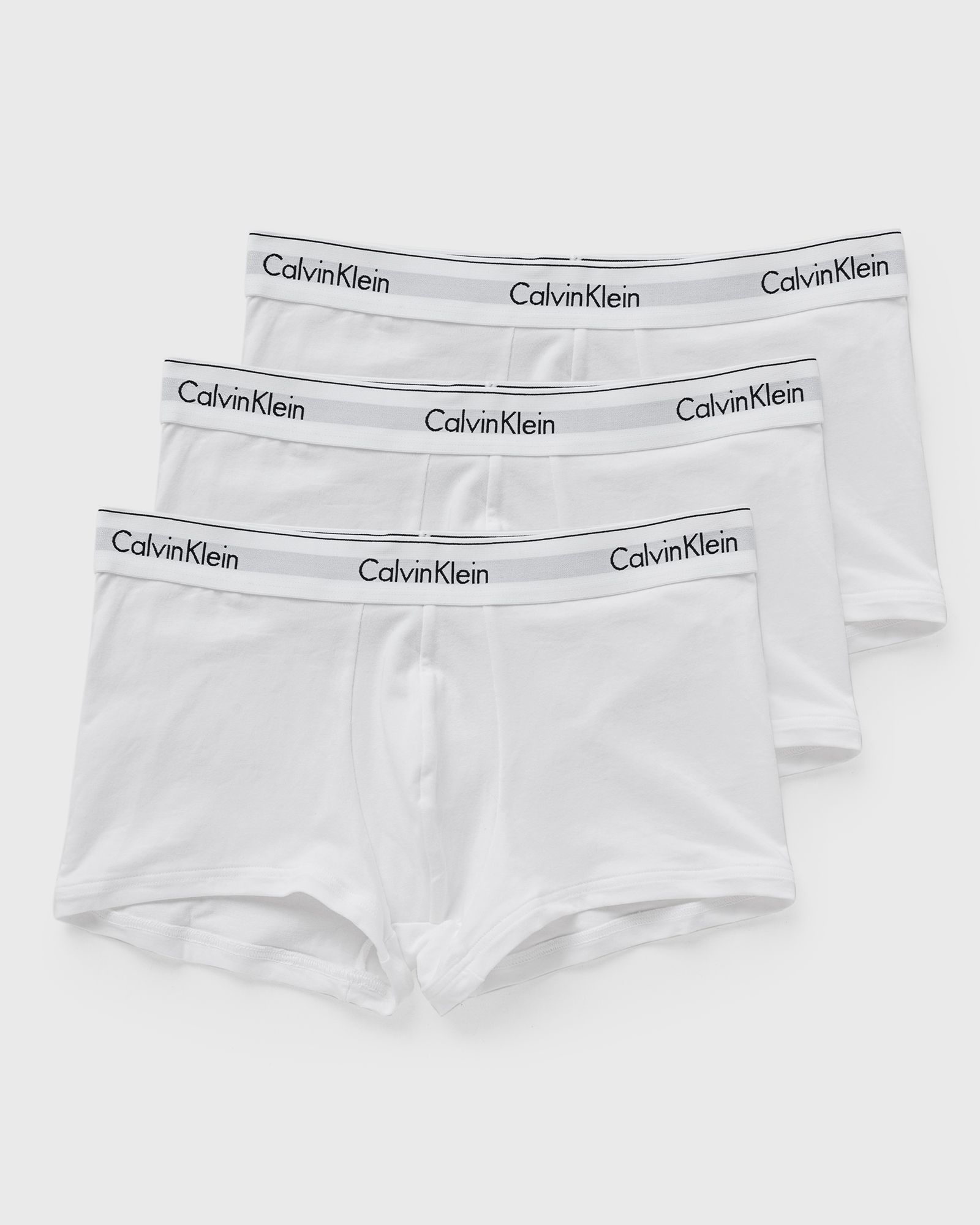 Calvin Klein Underwear MODERN COTTON STRETCH TRUNK 3-PACK men Boxers & Briefs white in Größe:XL von Calvin Klein Underwear