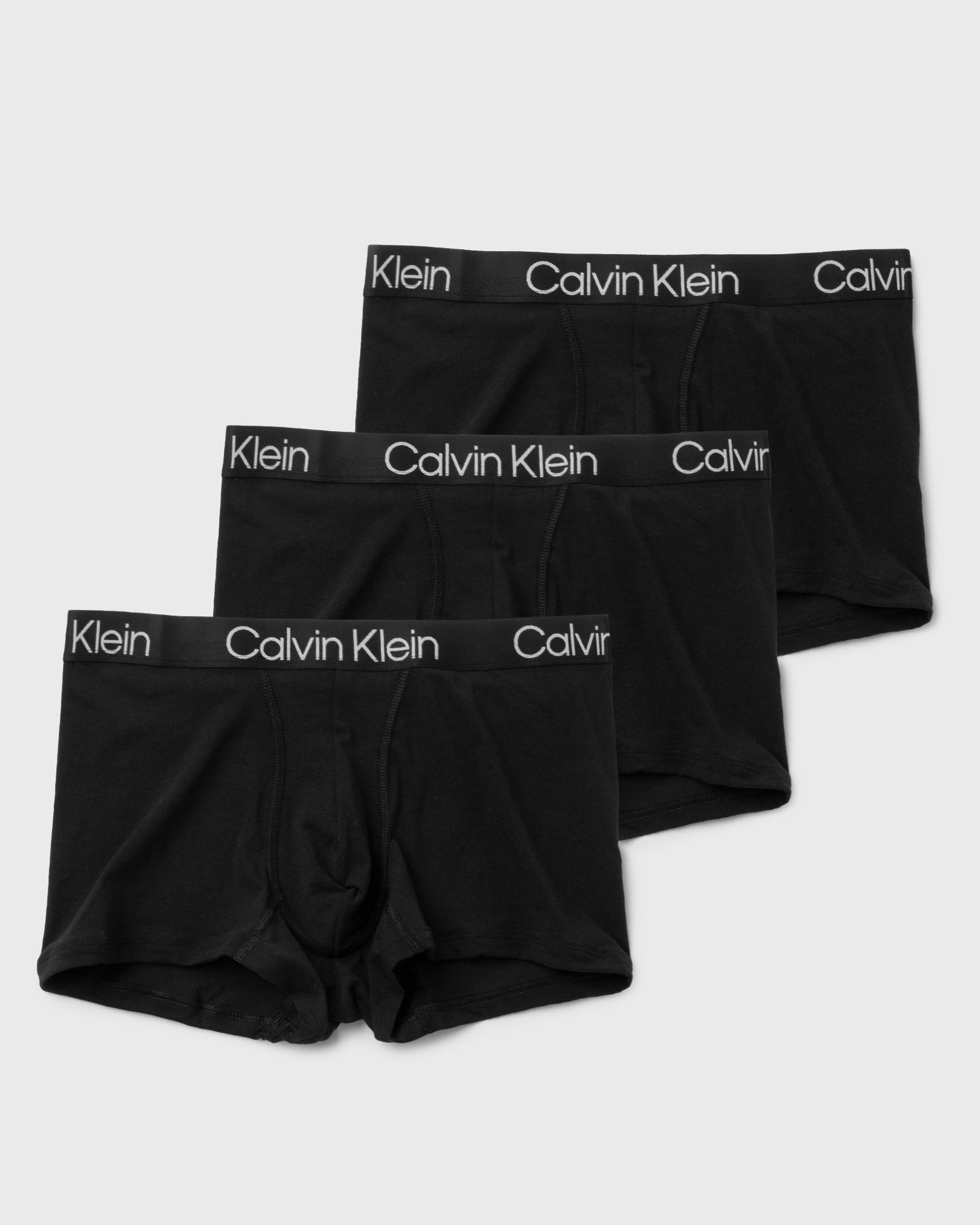 Calvin Klein Underwear MODERN STRUCTURE TRUNK 3-PACK men Boxers & Briefs black in Größe:S von Calvin Klein Underwear