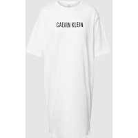 Calvin Klein Underwear Nachthemd mit Rundhalsausschnitt in Weiss, Größe L von Calvin Klein Underwear