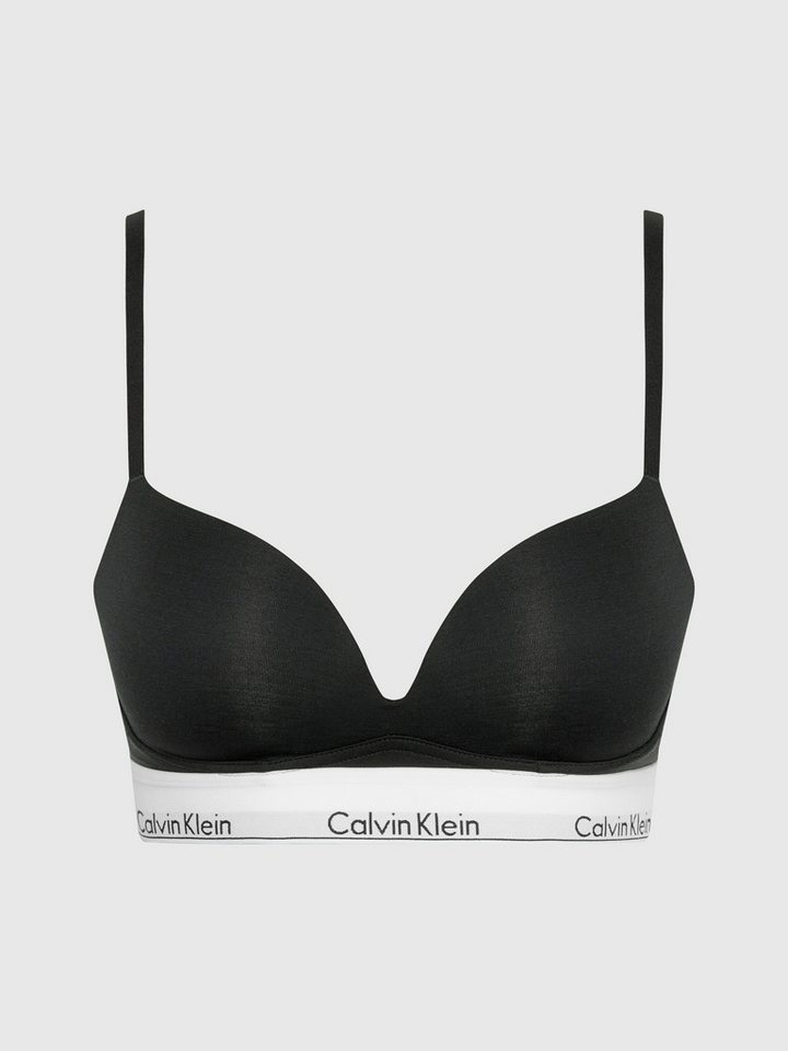 Calvin Klein Underwear Push-up-BH PLUNGE PUSH UP mit Logobund von Calvin Klein Underwear