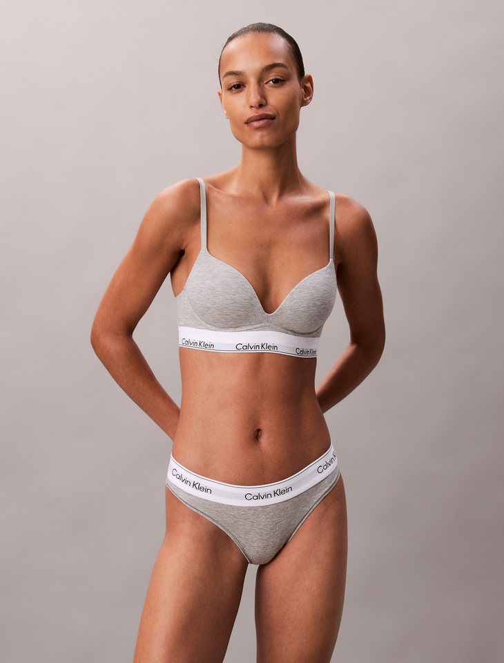 Calvin Klein Underwear Push-up-BH PLUNGE PUSH UP mit Logobund von Calvin Klein Underwear