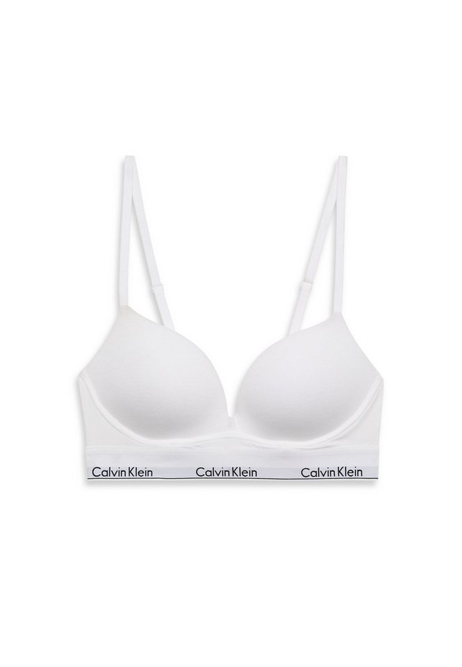 Calvin Klein Underwear Push-up-BH PLUNGE PUSH UP mit Logobund von Calvin Klein Underwear