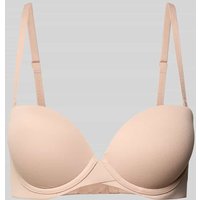 Calvin Klein Underwear Push-up-BH mit Label-Details Modell 'PERFECT FIT' in Beige, Größe 75C von Calvin Klein Underwear