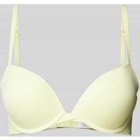 Calvin Klein Underwear Push-up-BH mit Label-Details Modell 'PERFECTLY FIT' in Gelb, Größe 75C von Calvin Klein Underwear
