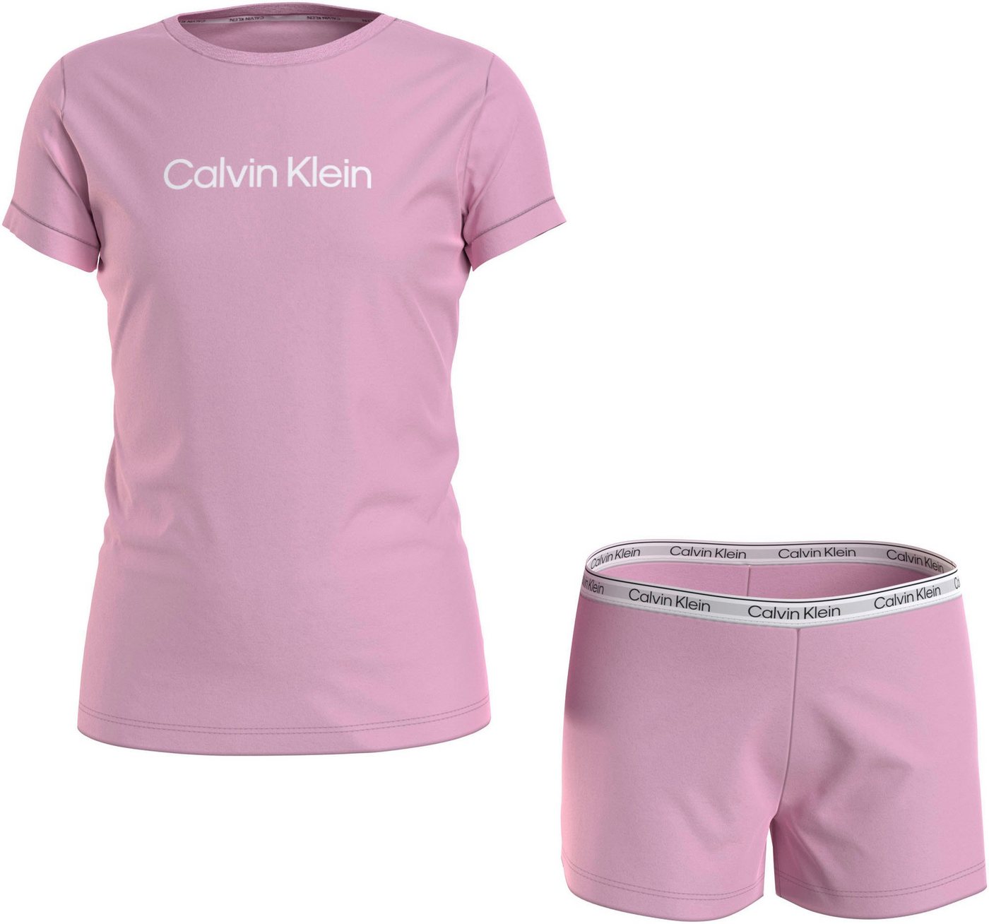 Calvin Klein Underwear Pyjama KNIT PJ SET (SS+SHORT) (Set, 2 tlg) Kinder bis 16 Jahren von Calvin Klein Underwear