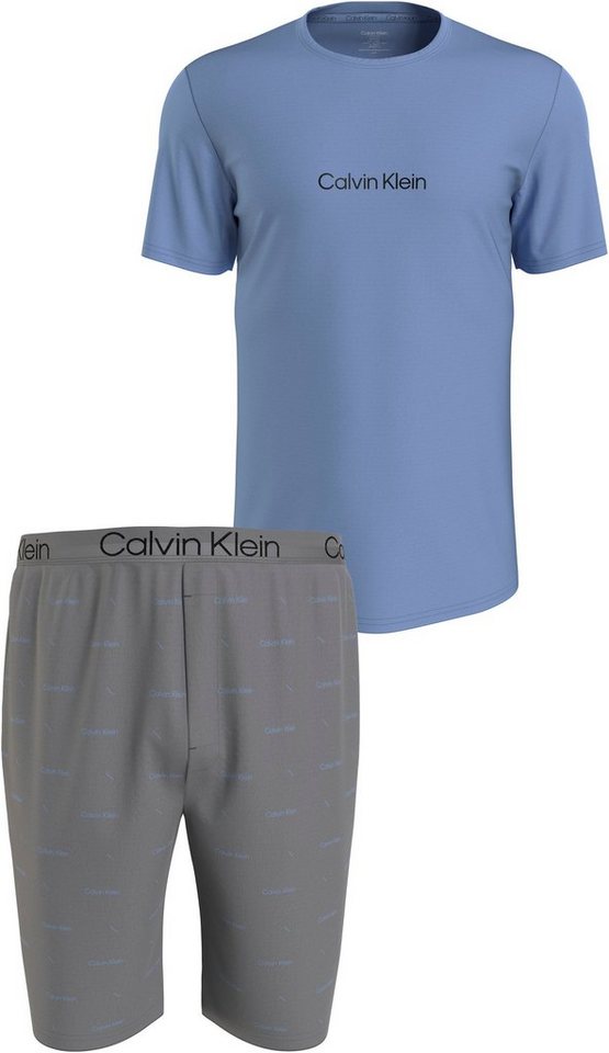 Calvin Klein Underwear Pyjama S/S SHORT SET (Set, 2 tlg) mit Calvin Klein Logoschriftzügen von Calvin Klein Underwear