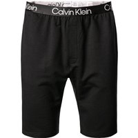 Calvin Klein Underwear Herren Pyjama-Shorts schwarz Baumwolle unifarben von Calvin Klein Underwear