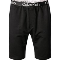 Calvin Klein Underwear Herren Pyjama-Shorts schwarz Baumwolle unifarben von Calvin Klein Underwear