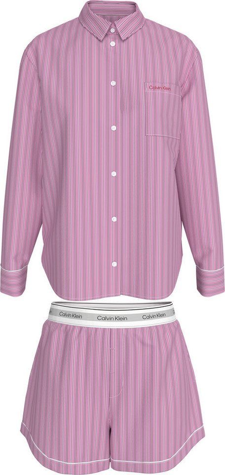 Calvin Klein Underwear Schlafanzug V DAY POPLIN SET Mit elastischem Bund von Calvin Klein Underwear