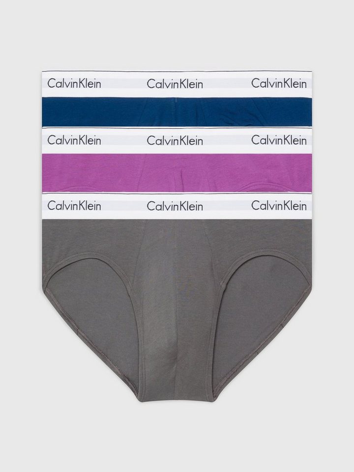 Calvin Klein Underwear Slip (Packung, 3-St) mit Logoschriftzug am Wäschebund von Calvin Klein Underwear