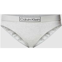 Calvin Klein Underwear Slip mit Brand-Schriftzug in Silber Melange, Größe XXL von Calvin Klein Underwear