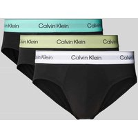 Calvin Klein Underwear Slip mit Label-Bund im 3er-Pack in BLACK, Größe L Calvin Klein Underwear Slip mit Label-Bund im 3er-Pack in BLACK, Größe L von Calvin Klein Underwear