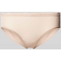 Calvin Klein Underwear Slip mit Spitzenbesatz in Beige, Größe XL Calvin Klein Underwear Slip mit Spitzenbesatz in Beige, Größe XL von Calvin Klein Underwear