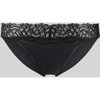 Calvin Klein Underwear Slip mit Spitzenbesatz in Black, Größe XS Calvin Klein Underwear Slip mit Spitzenbesatz in Black, Größe XS von Calvin Klein Underwear