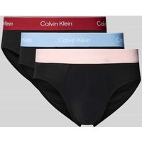 Calvin Klein Underwear Slip mit elastischem Bund im 3er-Pack in Black, Größe M Calvin Klein Underwear Slip mit elastischem Bund im 3er-Pack in Black, Größe M von Calvin Klein Underwear