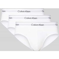 Calvin Klein Underwear Slip mit elastischem Label-Bund im 3er-Pack in Weiss, Größe XL Calvin Klein Underwear Slip mit elastischem Label-Bund im 3er-Pack in Weiss, Größe XL von Calvin Klein Underwear