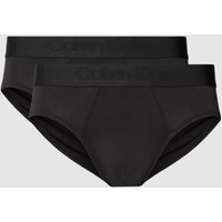 Calvin Klein Underwear Slip mit elastischem Logo-Bund im 3er-Pack in Black, Größe S von Calvin Klein Underwear