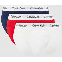 Calvin Klein Underwear Slips aus Baumwoll-Mix im 3er-Pack in Weiss, Größe XS von Calvin Klein Underwear