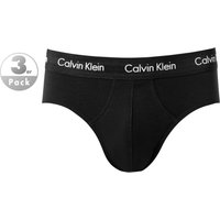 Calvin Klein Underwear Herren Slips schwarz Baumwolle unifarben von Calvin Klein Underwear