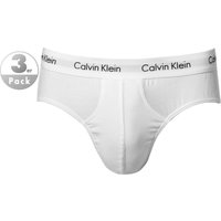 Calvin Klein Underwear Herren Slips weiß Baumwolle unifarben von Calvin Klein Underwear