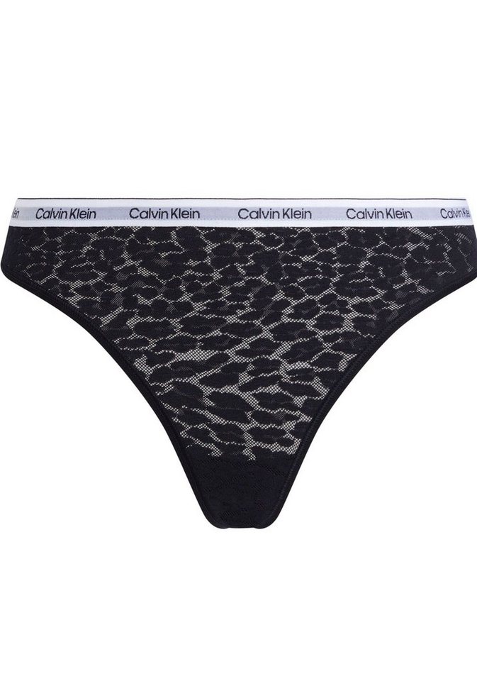 Calvin Klein Underwear T-String HIGH LEG THONG mit CK-Logo am Bund von Calvin Klein Underwear