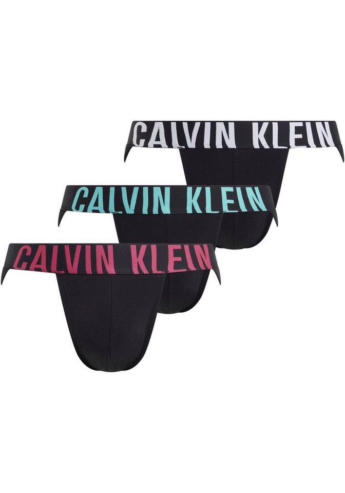 Calvin Klein Underwear String JOCK STRAP 3PK (Packung, 3-St., 3er) mit Logo-Stretchbund von Calvin Klein Underwear