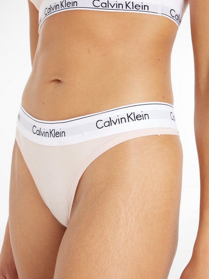 Calvin Klein Underwear T-String MODERN COTTON mit breitem Bündchen von Calvin Klein Underwear