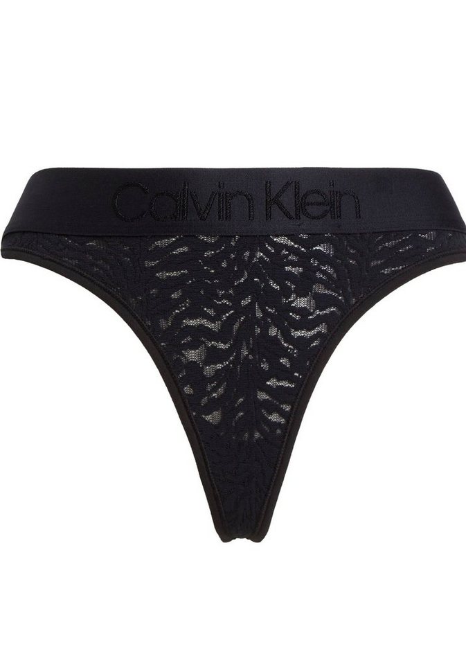 Calvin Klein Underwear Tanga THONG mit Logobund von Calvin Klein Underwear