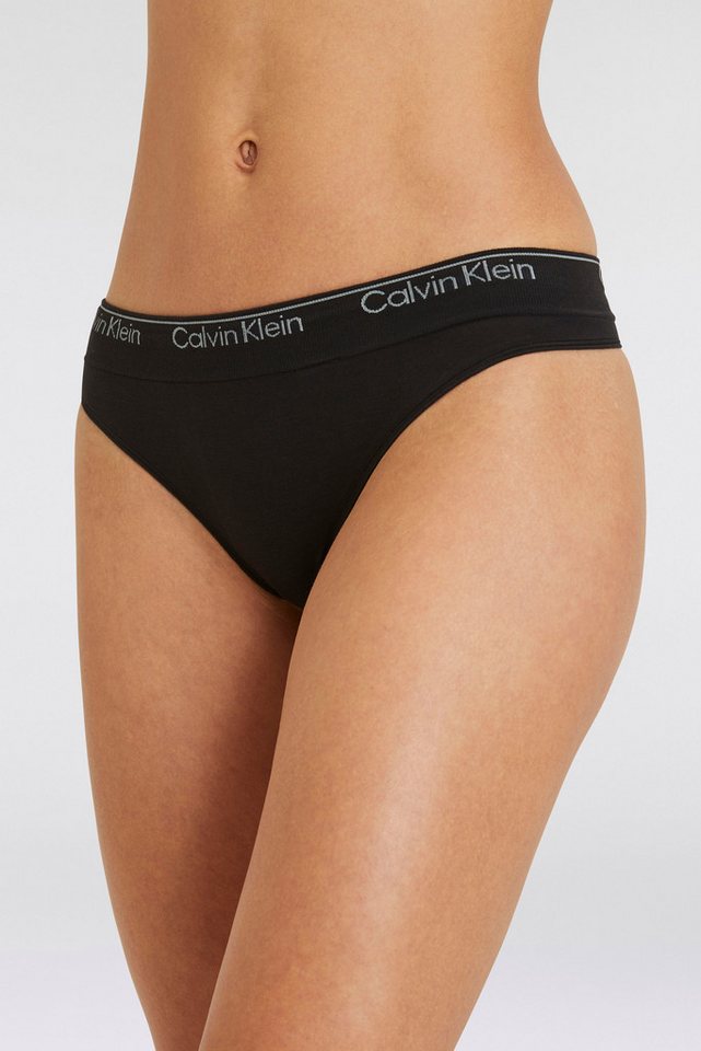 Calvin Klein Underwear T-String THONG mit CK-Logo am Bund von Calvin Klein Underwear