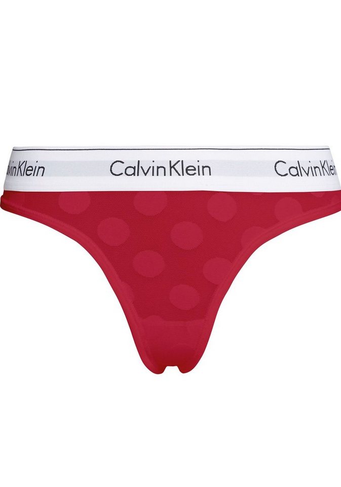 Calvin Klein Underwear T-String THONG mit elastischem Bund von Calvin Klein Underwear