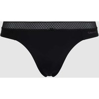 Calvin Klein Underwear String aus Mikrofaser in Black, Größe L von Calvin Klein Underwear