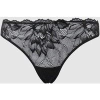 Calvin Klein Underwear String aus Mikrofaser in Black, Größe M von Calvin Klein Underwear