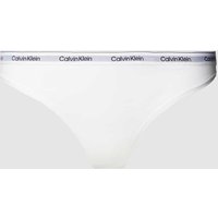 Calvin Klein Underwear String in unifarbenem Design in Weiss, Größe L von Calvin Klein Underwear