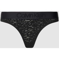 Calvin Klein Underwear String mit Lochmuster in Black, Größe L von Calvin Klein Underwear