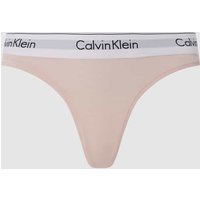 Calvin Klein Underwear String mit Logo-Bund in Rosa, Größe XL von Calvin Klein Underwear