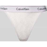 Calvin Klein Underwear String mit Spitzenbesatz in Flieder, Größe XS von Calvin Klein Underwear