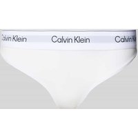 Calvin Klein Underwear String mit elastischem Logo-Bund in Weiss, Größe L von Calvin Klein Underwear