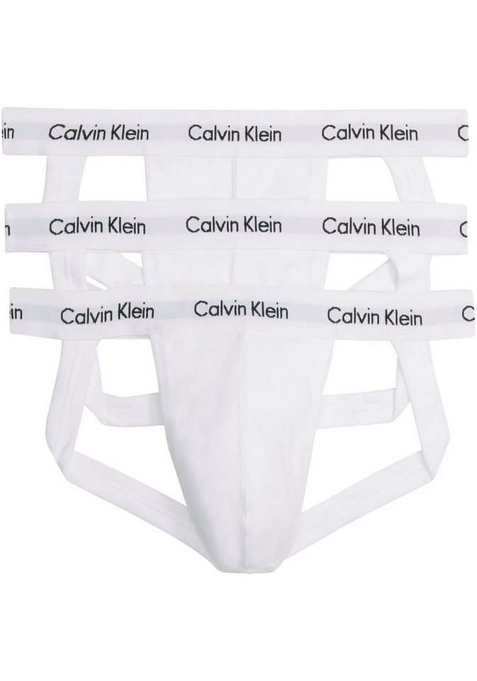 Calvin Klein Underwear Slip JOCK STRAP 3PK (Packung, 3er-Pack) mit Calvin Klein Logo-Elastikbund von Calvin Klein Underwear