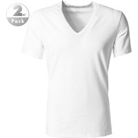 Calvin Klein Underwear Herren T-Shirts weiß Baumwolle unifarben von Calvin Klein Underwear