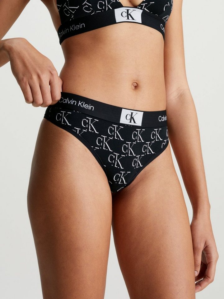 Calvin Klein Underwear T-String MODERN THONG mit klassischem Logobund von Calvin Klein Underwear