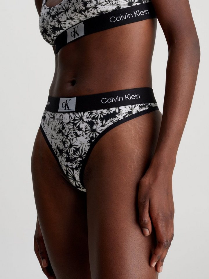 Calvin Klein Underwear T-String MODERN THONG mit klassischem Logobund von Calvin Klein Underwear